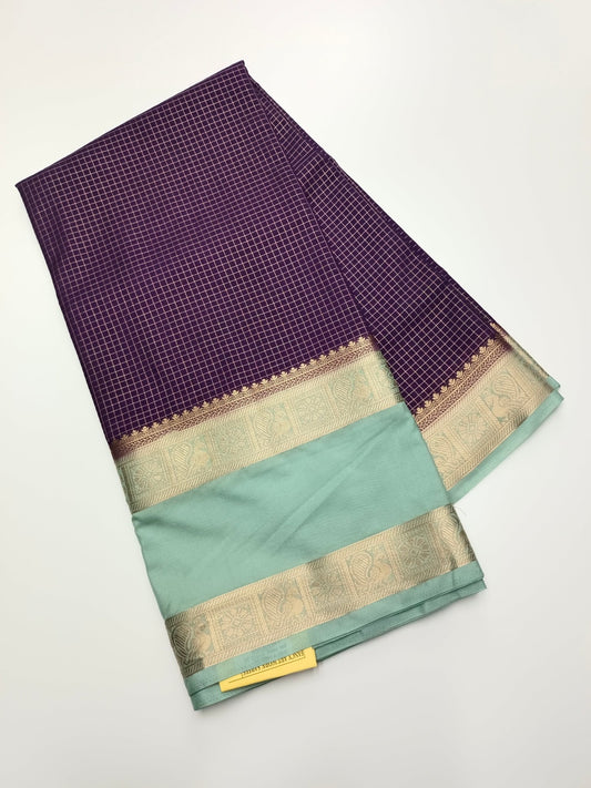 SEMI CREPE SILK SAREE - B S CHANNABASAPPA & SONS