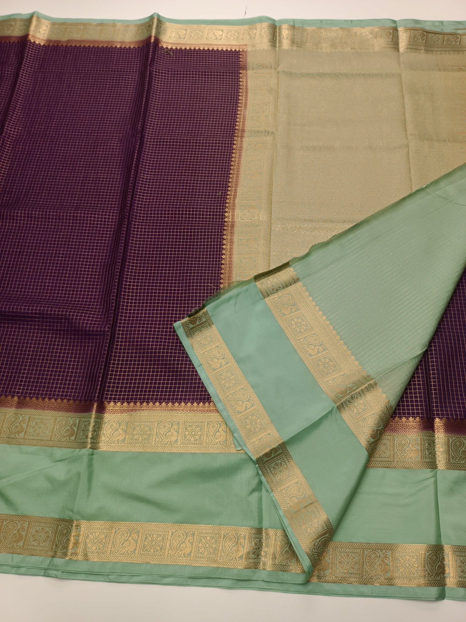 SEMI CREPE SILK SAREE - B S CHANNABASAPPA & SONS