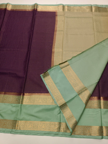 SEMI CREPE SILK SAREE - B S CHANNABASAPPA & SONS