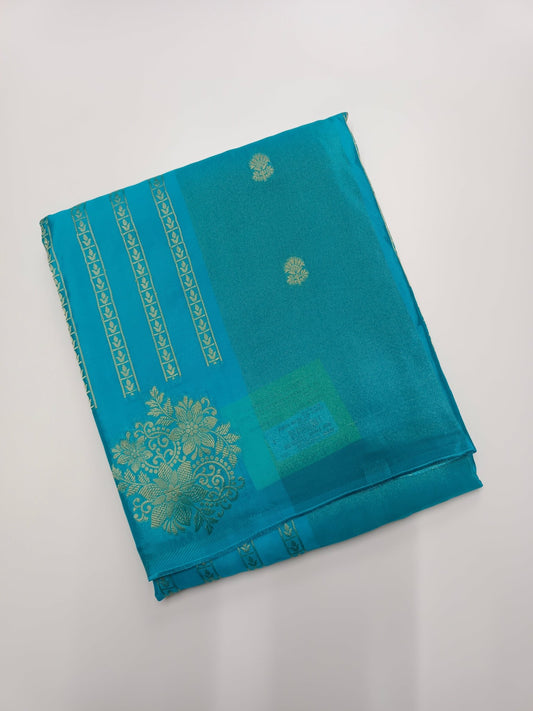 ORGANZA CREPE SILK SAREE - B S CHANNABASAPPA & SONS