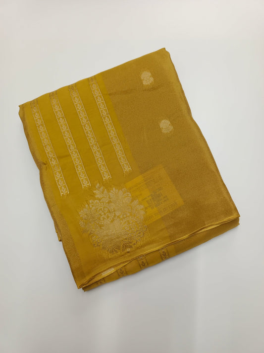 ORGANZA CREPE SILK SAREE - B S CHANNABASAPPA & SONS