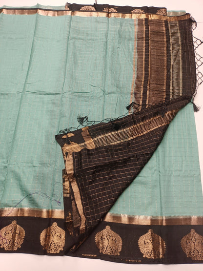 FANCY MALBARI SILK SAREE - B S CHANNABASAPPA & SONS