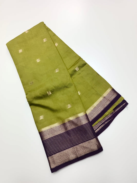 FANCY MALBARI SILK SAREE - B S CHANNABASAPPA & SONS