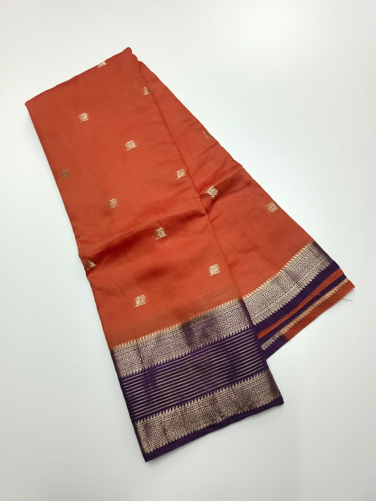 FANCY MALBARI SILK SAREE - B S CHANNABASAPPA & SONS