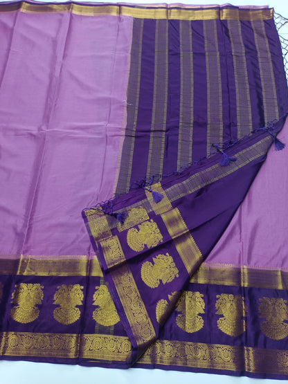 SEMI CREPE SILK SAREE - B S CHANNABASAPPA & SONS
