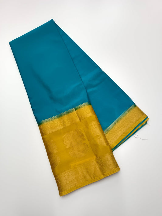 SEMI CREPE SILK SAREE - B S CHANNABASAPPA & SONS