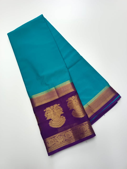 SEMI CREPE SILK SAREE - B S CHANNABASAPPA & SONS
