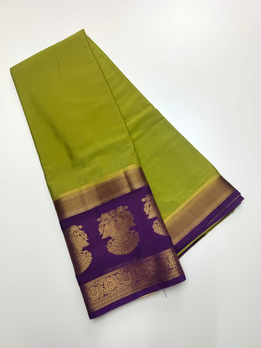 SEMI CREPE SILK SAREE - B S CHANNABASAPPA & SONS