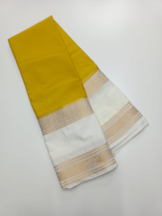 SEMI CREPE SILK SAREE - B S CHANNABASAPPA & SONS