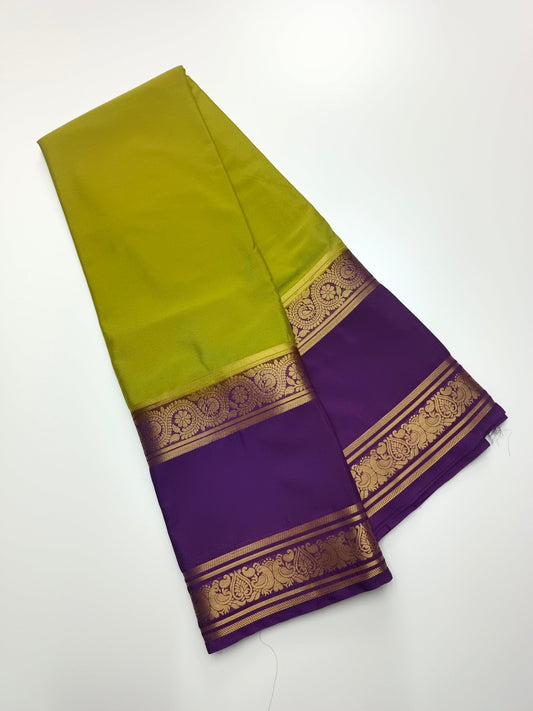 SEMI CREPE SILK SAREE - B S CHANNABASAPPA & SONS