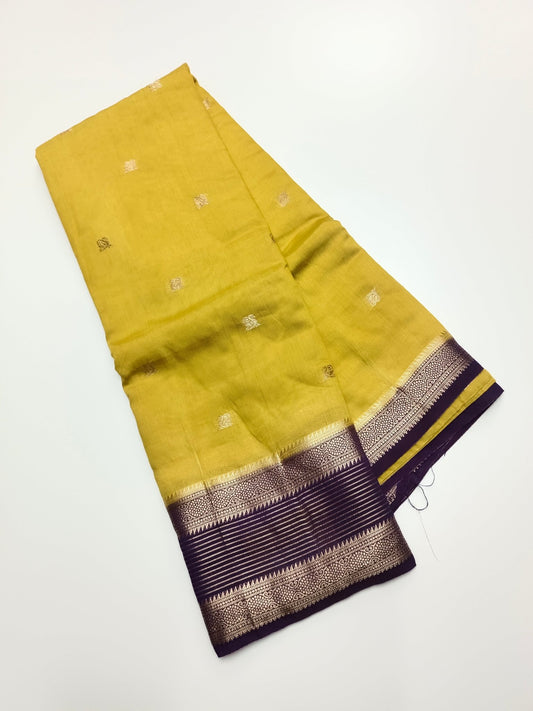 FANCY MALBARI SILK SAREE - B S CHANNABASAPPA & SONS