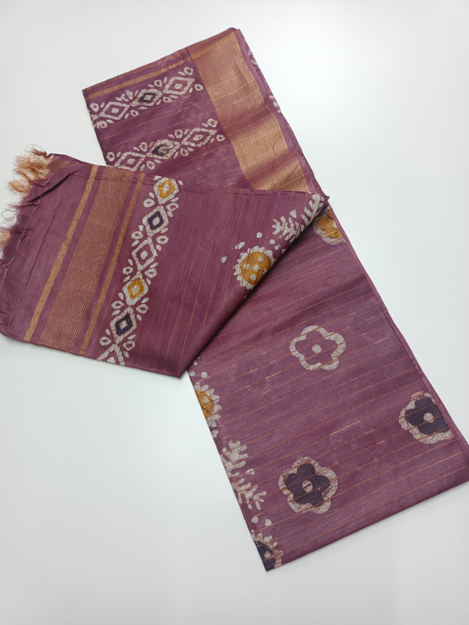 BHAGALPURI COTTON SAREE - B S CHANNABASAPPA & SONS