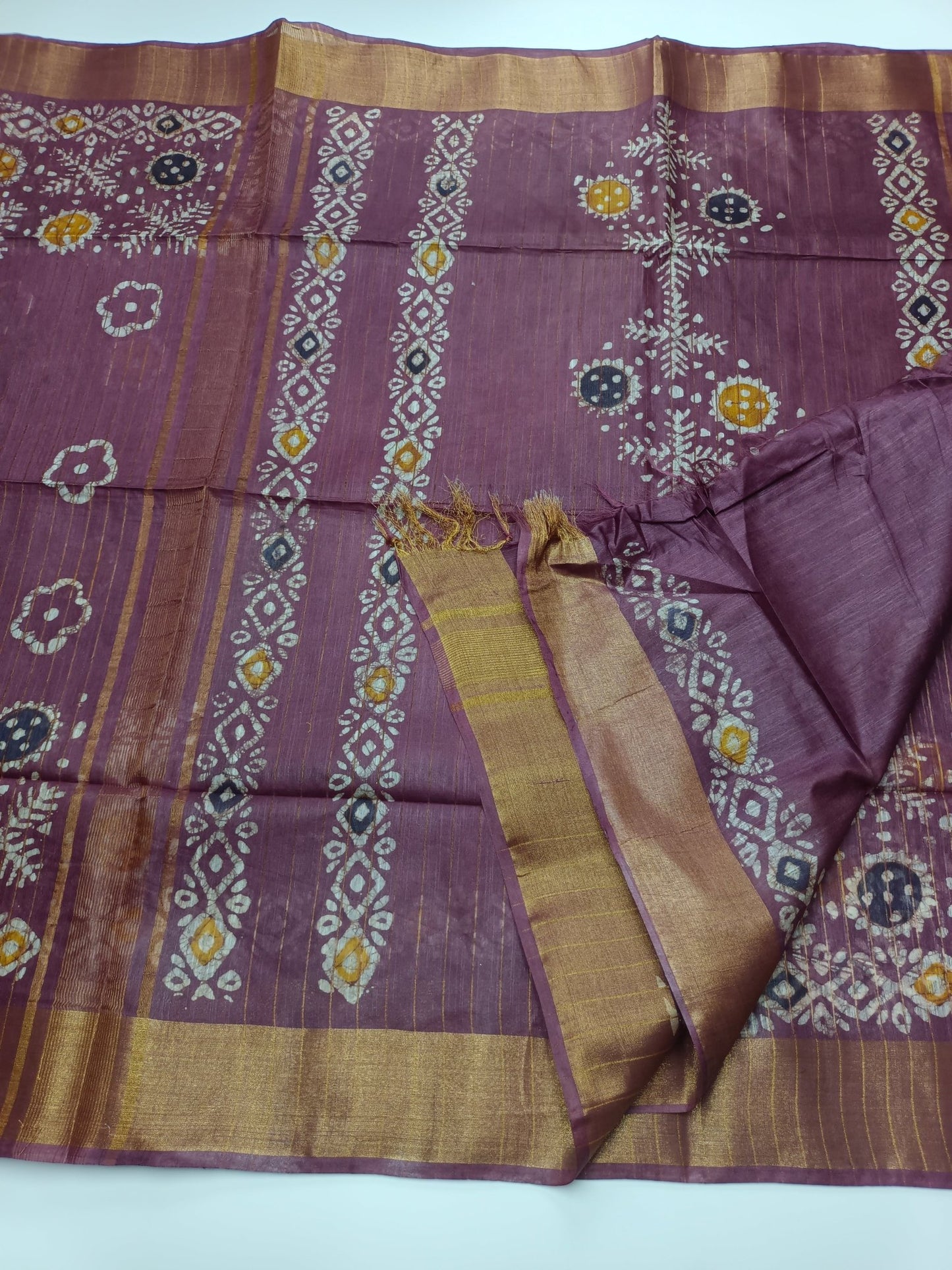 BHAGALPURI COTTON SAREE - B S CHANNABASAPPA & SONS