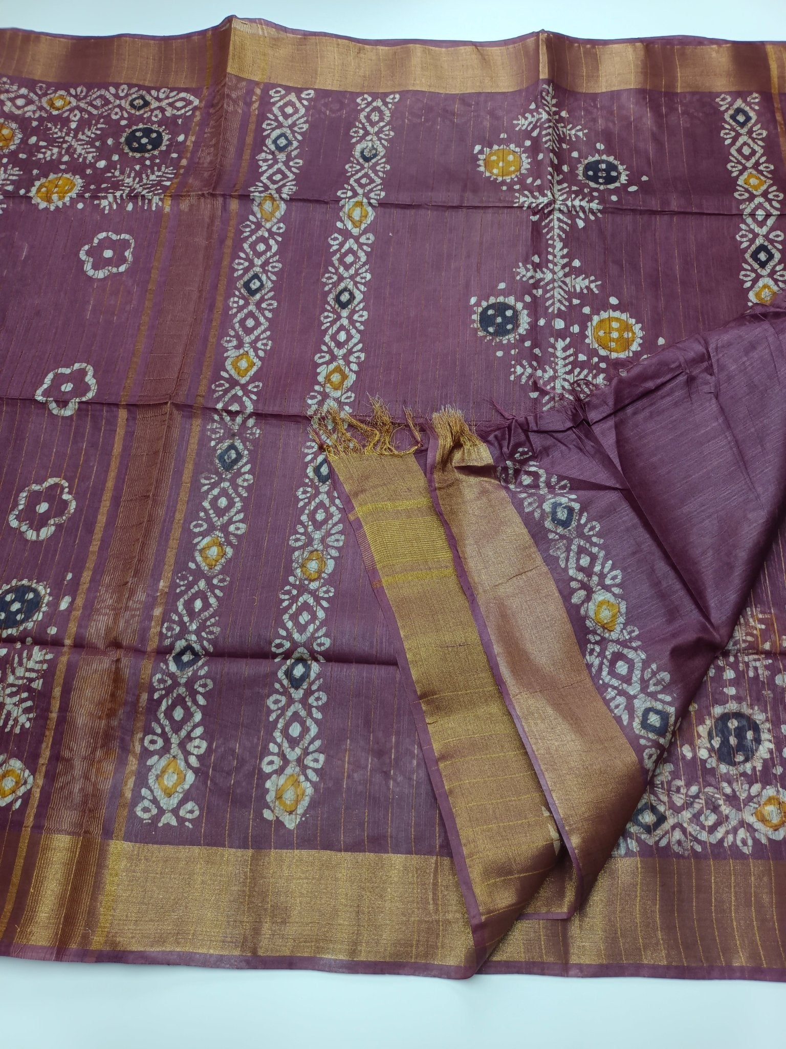 BHAGALPURI COTTON SAREE - B S CHANNABASAPPA & SONS