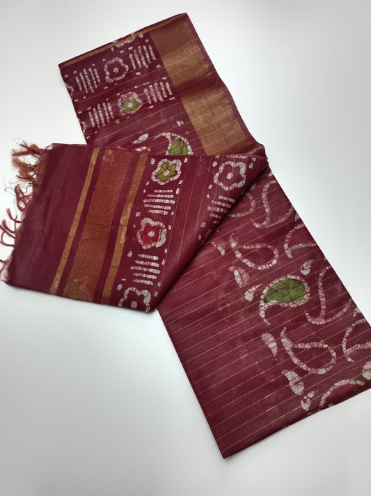 BHAGALPURI COTTON SAREE - B S CHANNABASAPPA & SONS