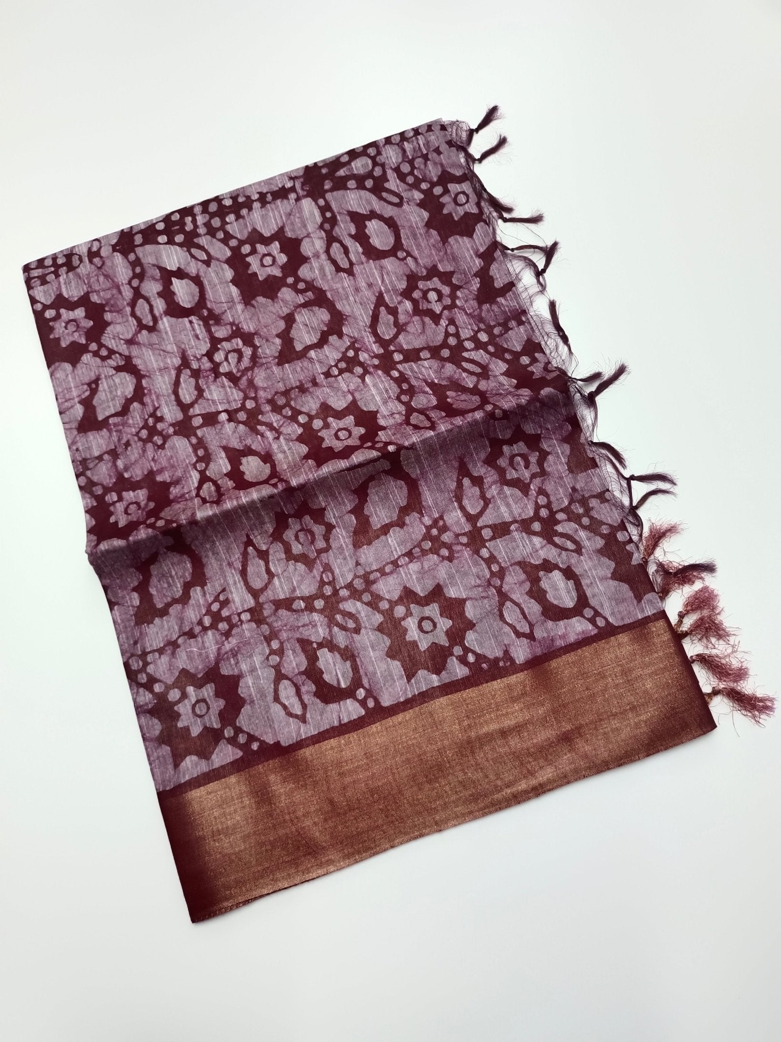 BHAGALPURI COTTON SAREE - B S CHANNABASAPPA & SONS