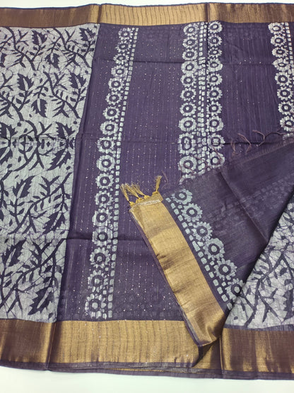 BHAGALPURI COTTON SAREE - B S CHANNABASAPPA & SONS
