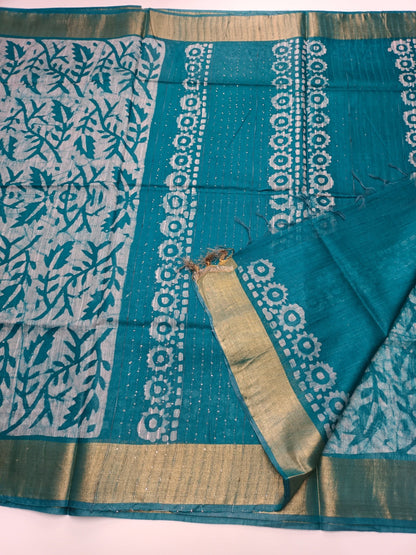 BHAGALPURI COTTON SAREE - B S CHANNABASAPPA & SONS