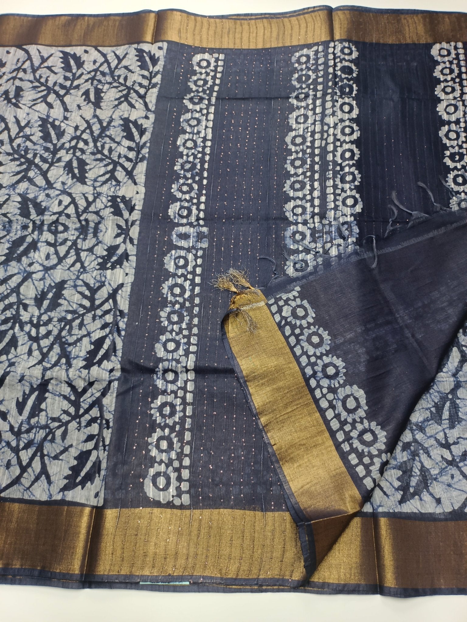 BHAGALPURI COTTON SAREE - B S CHANNABASAPPA & SONS