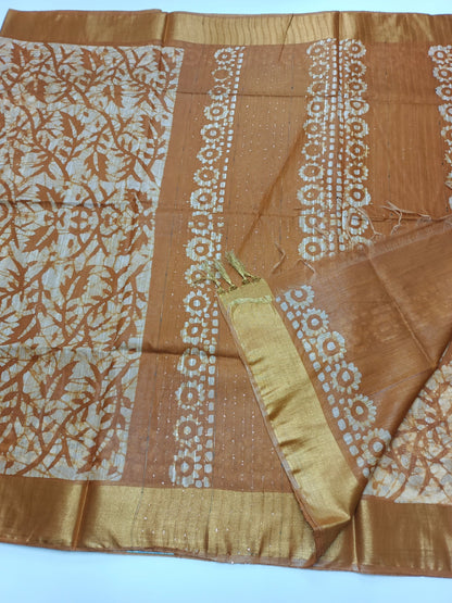BHAGALPURI COTTON SAREE - B S CHANNABASAPPA & SONS