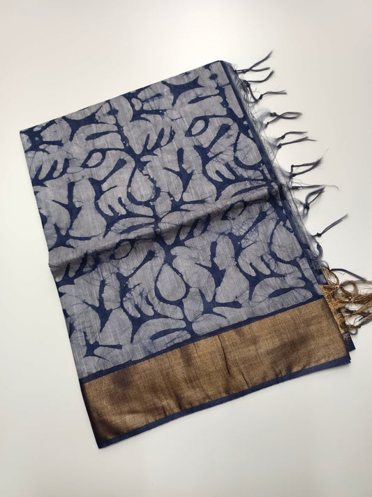 BHAGALPURI COTTON SAREE - B S CHANNABASAPPA & SONS