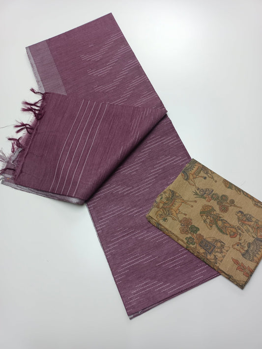 BHAGALPURI COTTON SAREE - B S CHANNABASAPPA & SONS