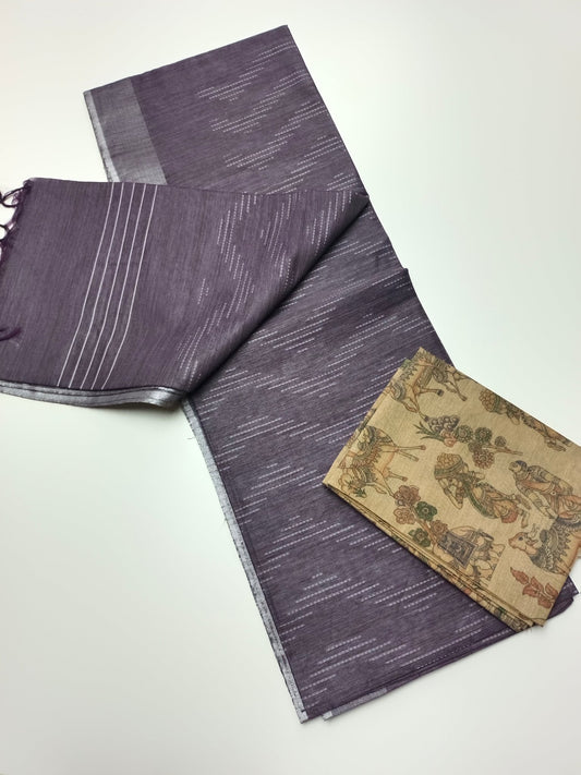 BHAGALPURI COTTON SAREE - B S CHANNABASAPPA & SONS