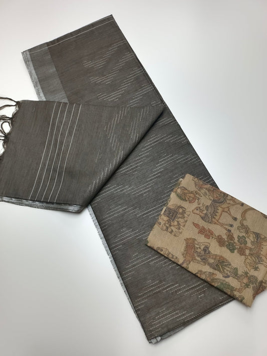 BHAGALPURI COTTON SAREE - B S CHANNABASAPPA & SONS
