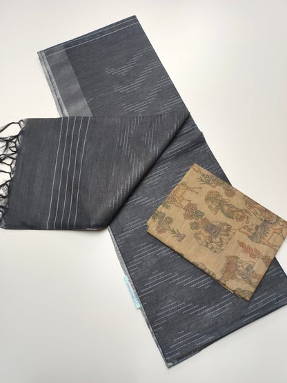 BHAGALPURI COTTON SAREE - B S CHANNABASAPPA & SONS