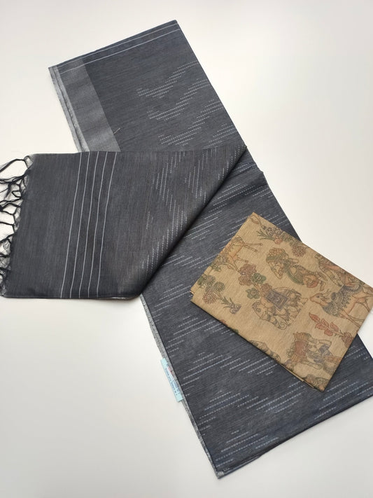 BHAGALPURI COTTON SAREE - B S CHANNABASAPPA & SONS