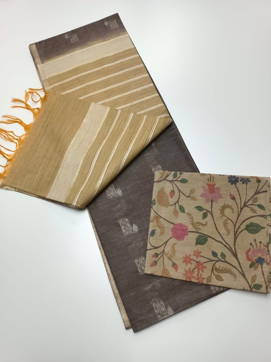 BHAGALPURI COTTON SAREE - B S CHANNABASAPPA & SONS