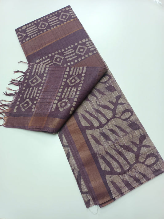 BHAGALPURI COTTON SAREE - B S CHANNABASAPPA & SONS
