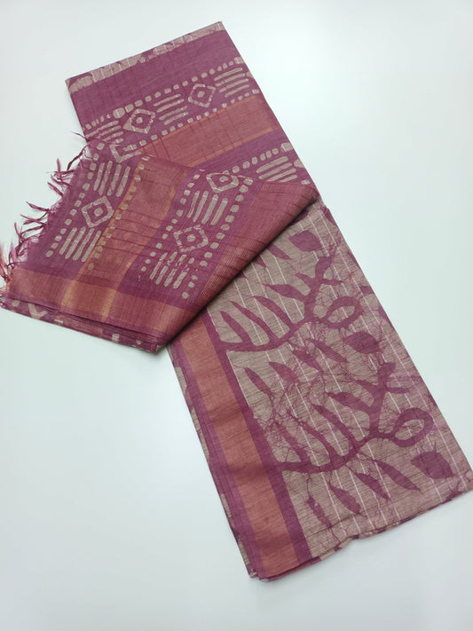 BHAGALPURI COTTON SAREE - B S CHANNABASAPPA & SONS
