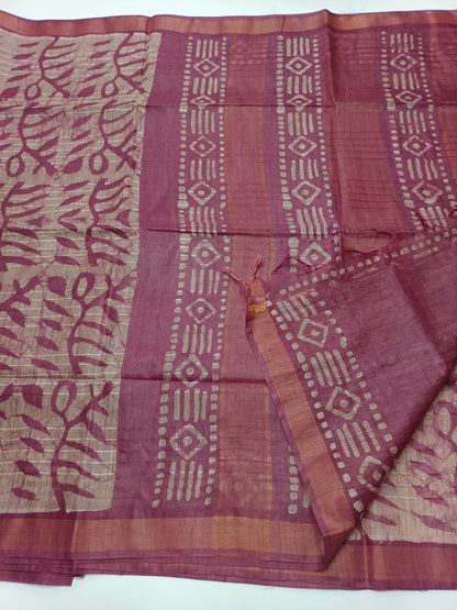 BHAGALPURI COTTON SAREE - B S CHANNABASAPPA & SONS
