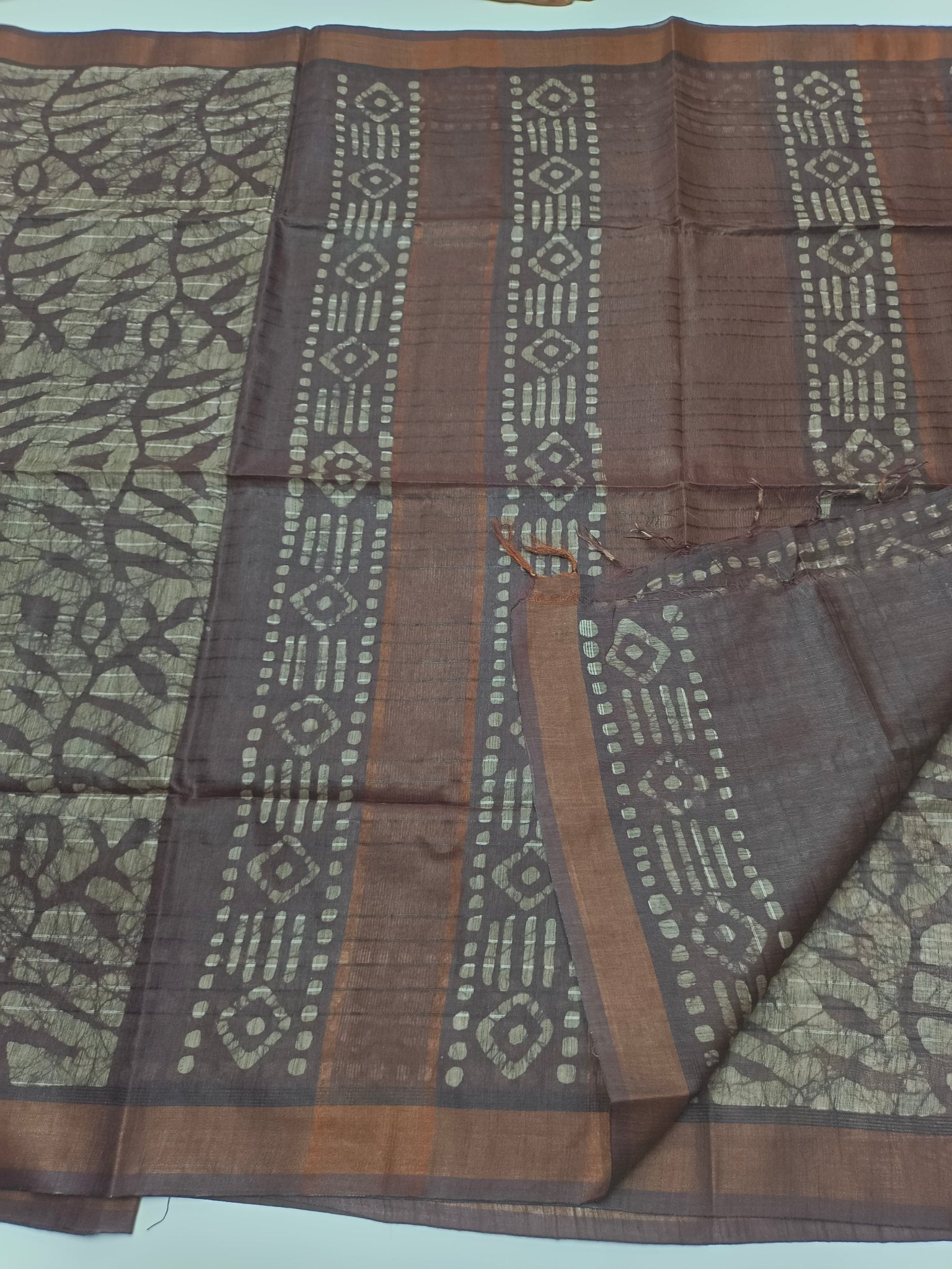 BHAGALPURI COTTON SAREE - B S CHANNABASAPPA & SONS