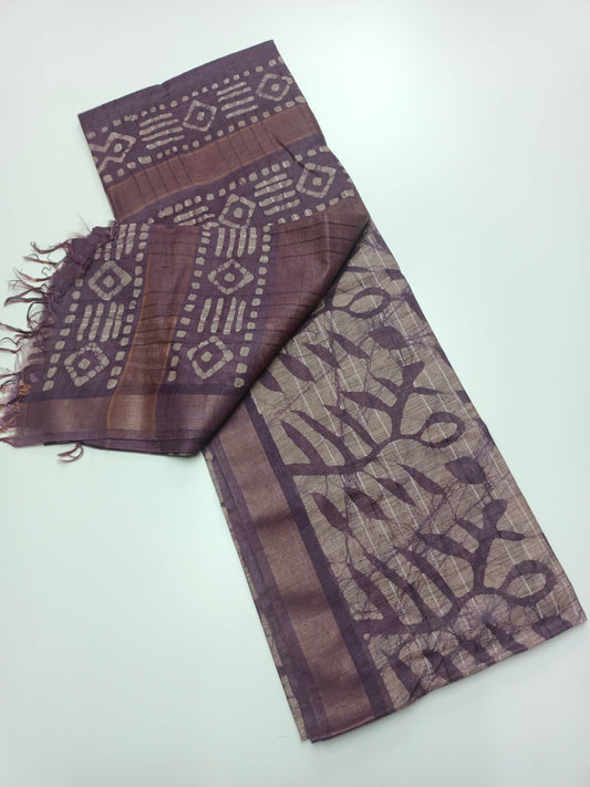 BHAGALPURI COTTON SAREE - B S CHANNABASAPPA & SONS