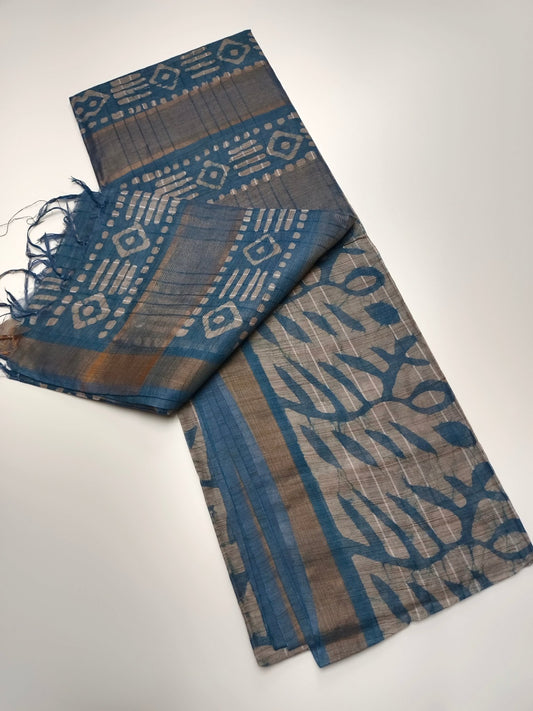 BHAGALPURI COTTON SAREE - B S CHANNABASAPPA & SONS
