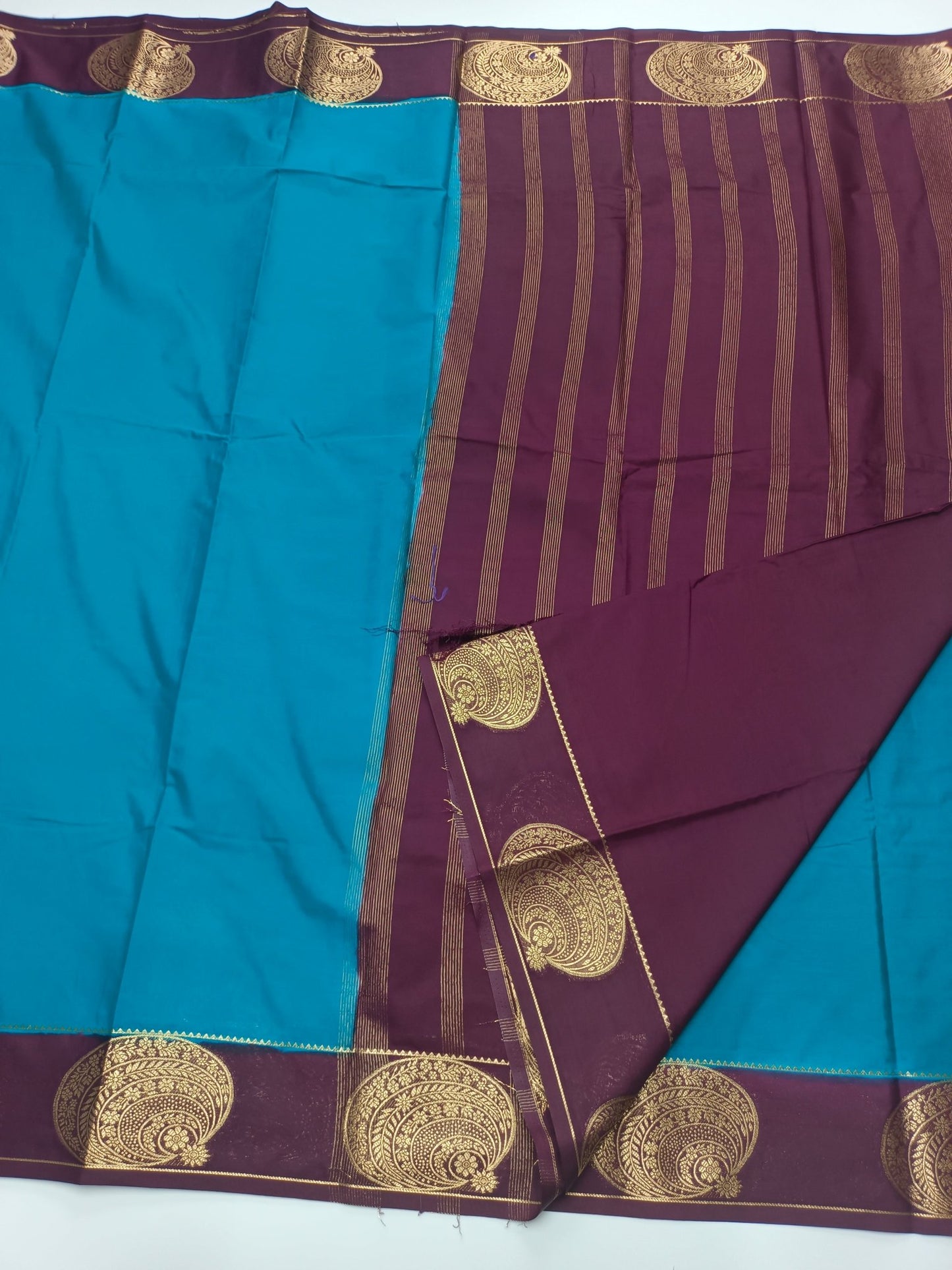 ART CREPE SILK SAREE - B S CHANNABASAPPA & SONS
