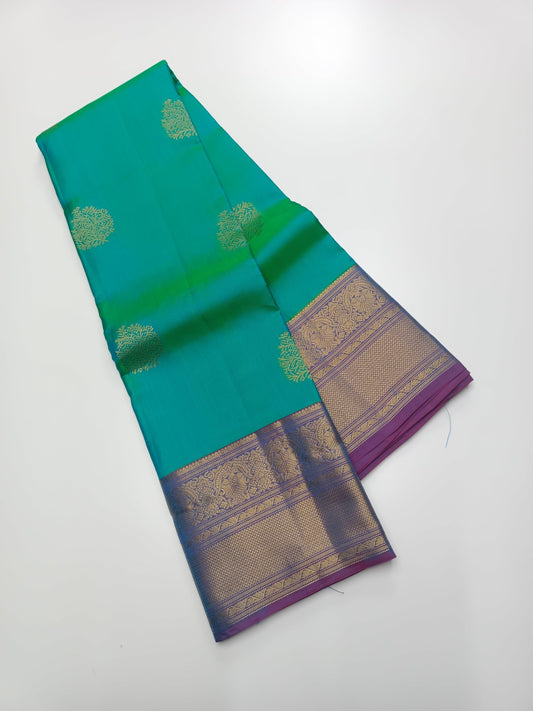 KANCHIPURAM PURE SILK SAREE - B S CHANNABASAPPA & SONS