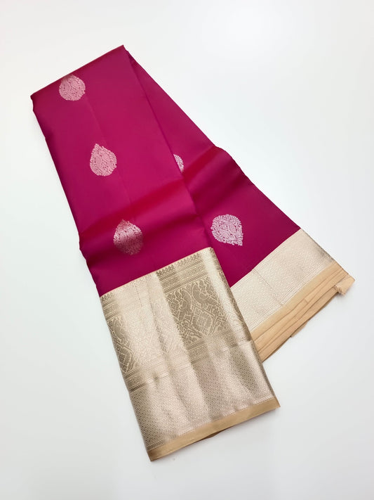 KANCHIPURAM PURE SILK SAREE - B S CHANNABASAPPA & SONS