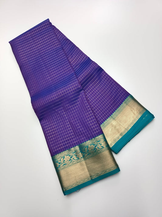 KANCHIPURAM PURE SILK SAREE - B S CHANNABASAPPA & SONS