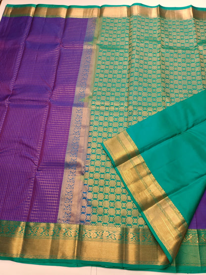 KANCHIPURAM PURE SILK SAREE - B S CHANNABASAPPA & SONS