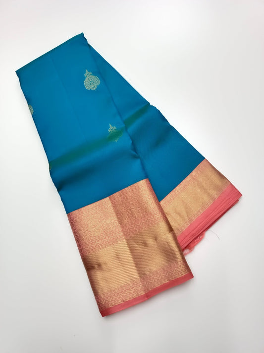 KANCHIPURAM PURE SILK SAREE - B S CHANNABASAPPA & SONS