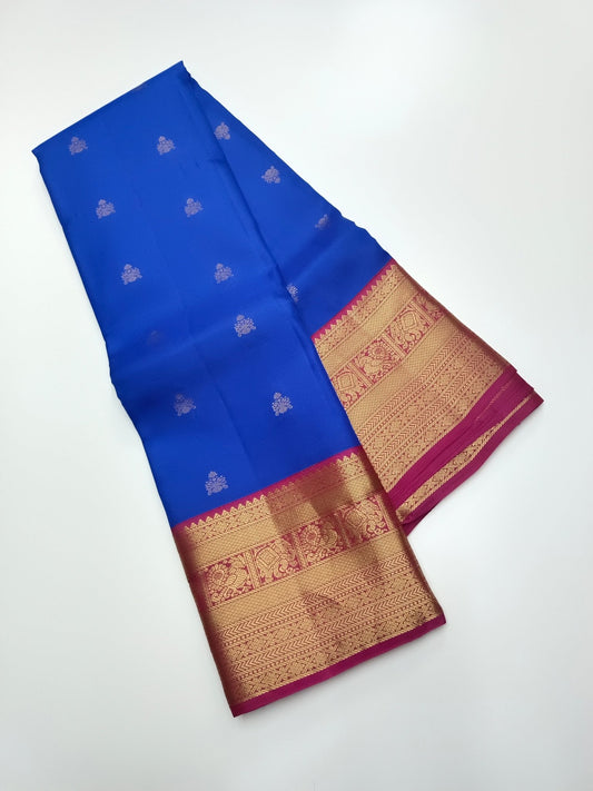 KANCHIPURAM PURE SILK SAREE - B S CHANNABASAPPA & SONS