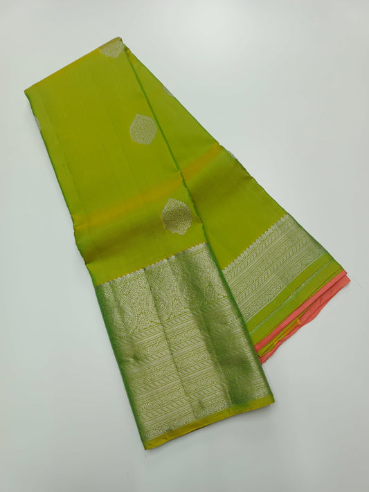 KANCHIPURAM PURE SILK SAREE - B S CHANNABASAPPA & SONS