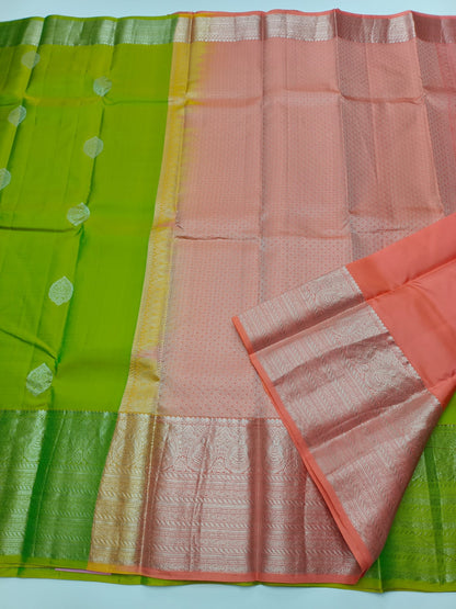 KANCHIPURAM PURE SILK SAREE - B S CHANNABASAPPA & SONS