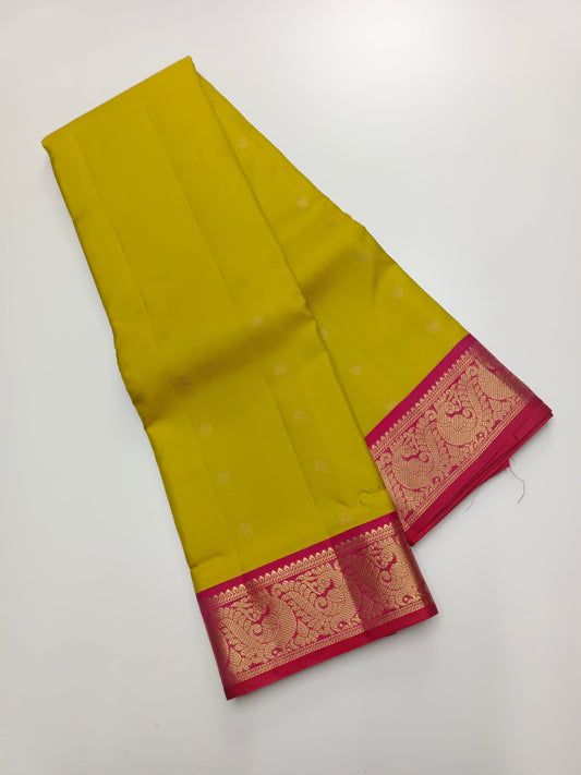 KANCHIPURAM PURE SILK SAREE - B S CHANNABASAPPA & SONS