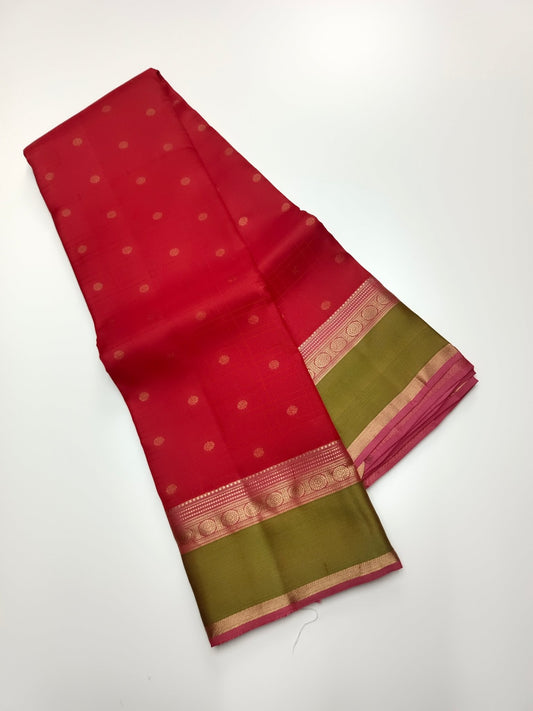 KANCHIPURAM PURE SILK SAREE - B S CHANNABASAPPA & SONS