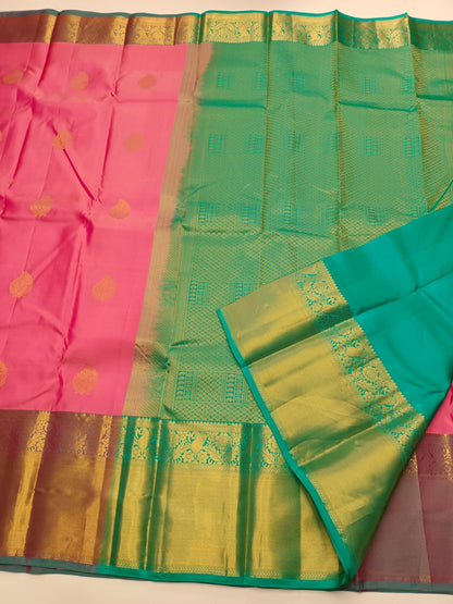 KANCHIPURAM PURE SILK SAREE - B S CHANNABASAPPA & SONS