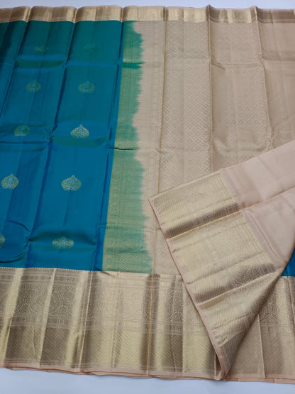 KANCHIPURAM PURE SILK SAREE - B S CHANNABASAPPA & SONS